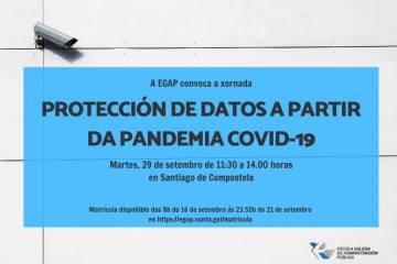 Imaxe da xornada - Xornada Protección de datos a partir da pandemia Covid-19